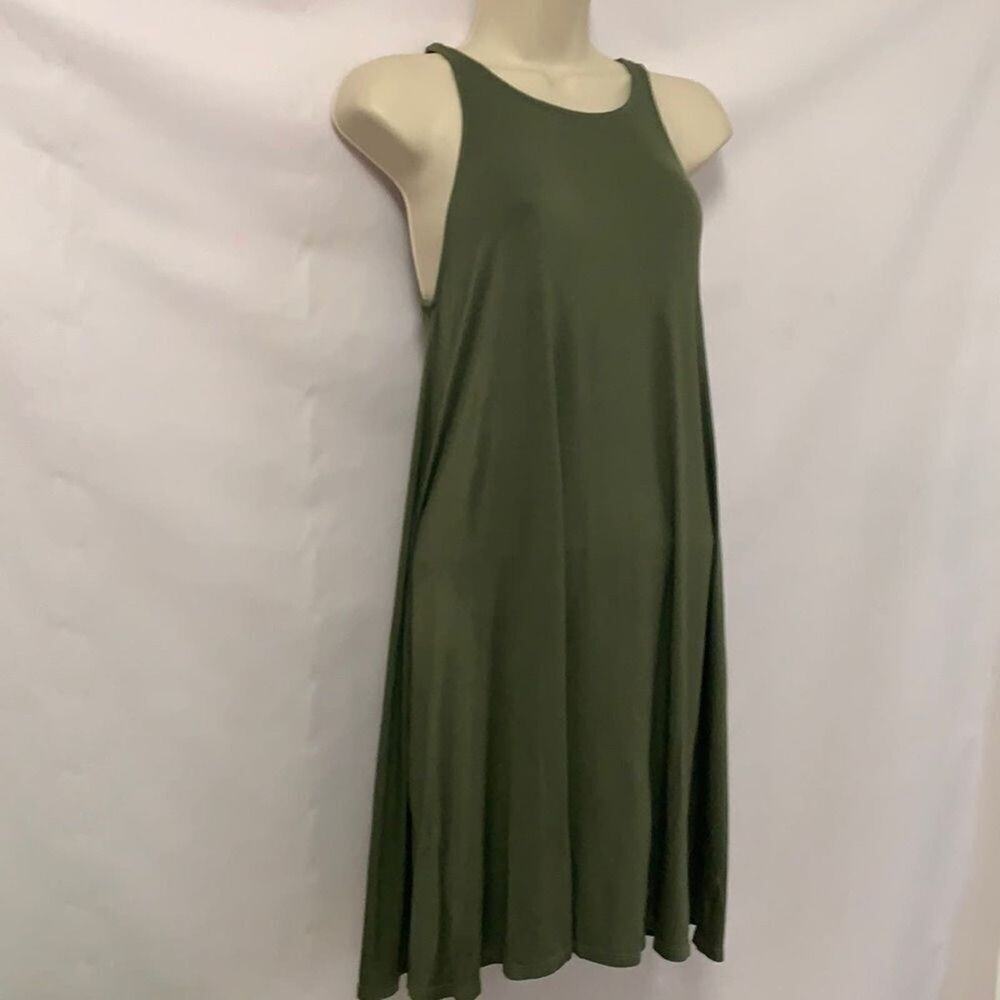 LULUS GREEN SWING DRESS SIZE S‎